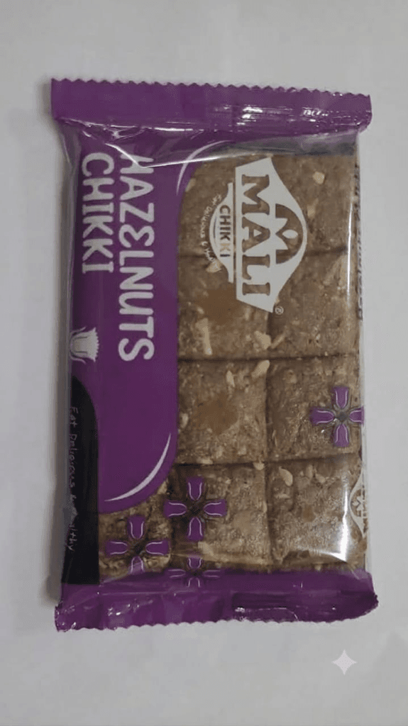 Hazelnuts Chikki - Mali International export product
