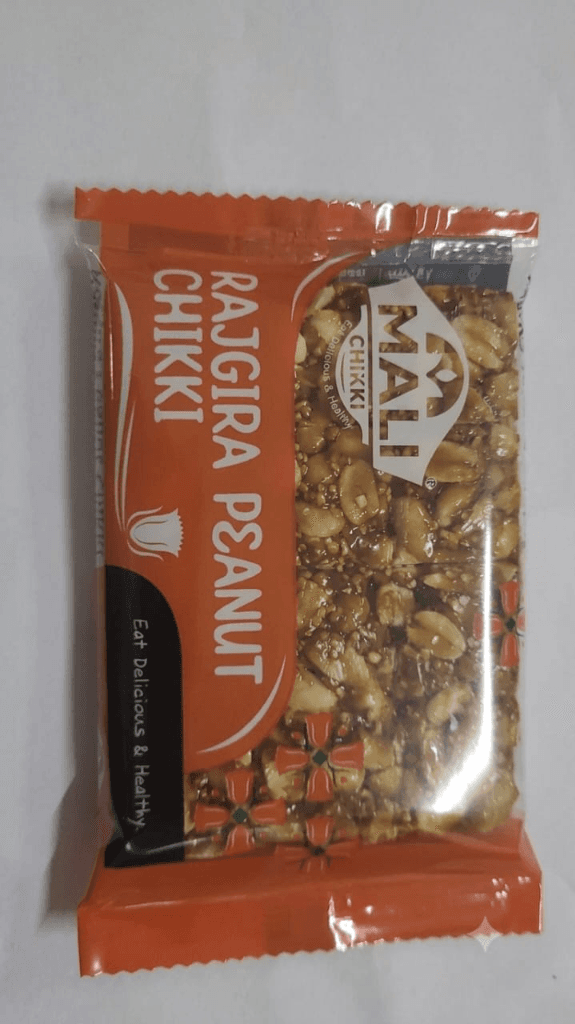Rajgira Peanut Chikki - Mali International export product
